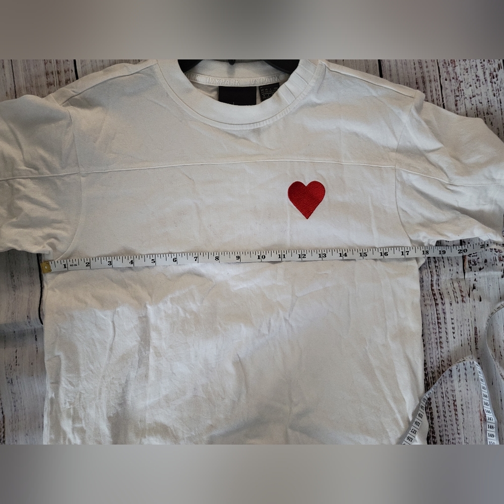 Ivy Park 2XS Heart Short Sleeve Tee - Picture 4 of 6